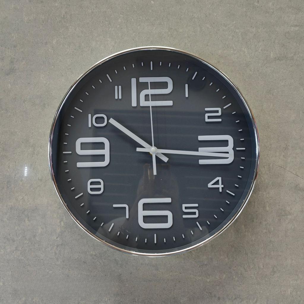 Watches, Living Room Mute Wall Clock, Simple and Fashionable Clock Wall, Household Three-dimensional Digital 12 Inches 30CM