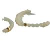 Hetian white jade bracelet for women, niche design, round bead jewelry, new light luxury high-end feel bracelet