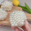 Novel Pearl Slow Rebound Squishy Ball, Exquisite Swirl Texture High Gloss, Desk Decor for Office Party Gift