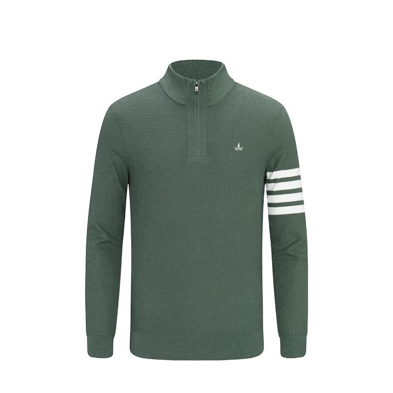 Navigare Men's Half-Zip Cashmere Blend Knit Sweater