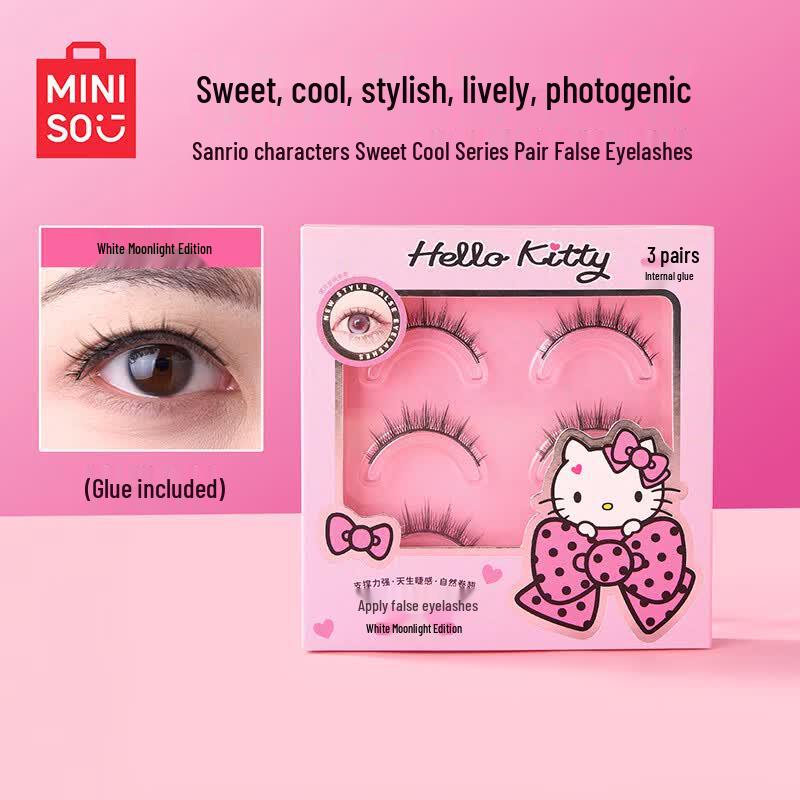 Накладные ресницы с персонажами Sanrio от MINISO