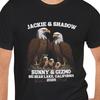 Jackie & Shadow Bald Eagle T-Shirt - Big Bear Lake Wildlife Tee