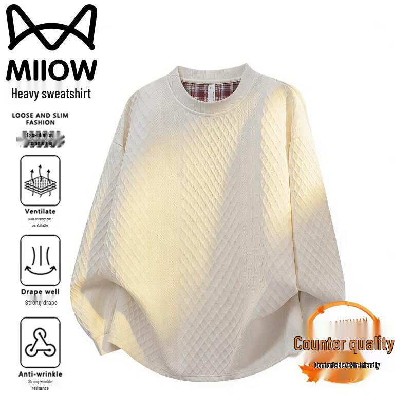 MiiOW Men s Versatile Casual Top L