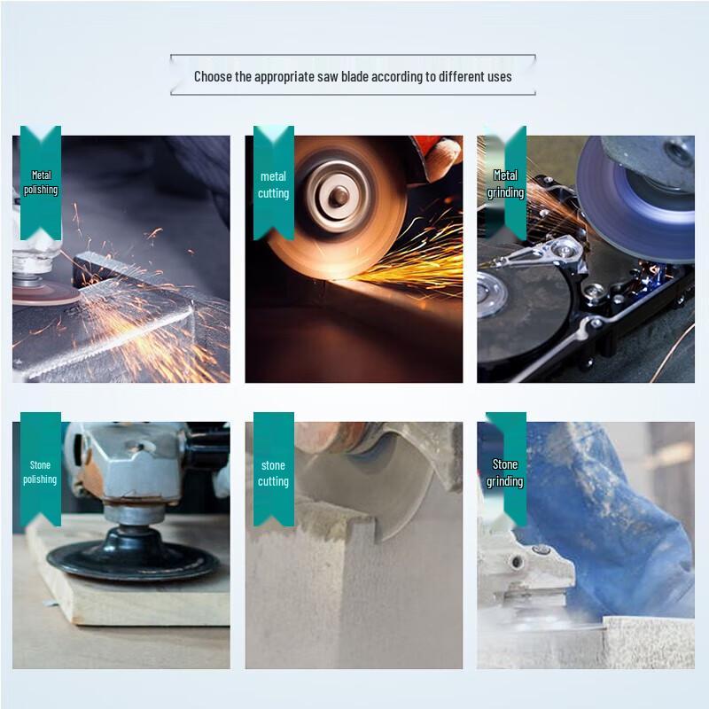 Dayi Industrial Grade Angle Grinder CN plug (adapter included)