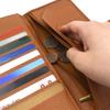 PLATA Cowhide Multifunctional Passport Case with Medical Card SIM Card and Cable Value Pack of 3 20 Card Separate Storage for Japanese and