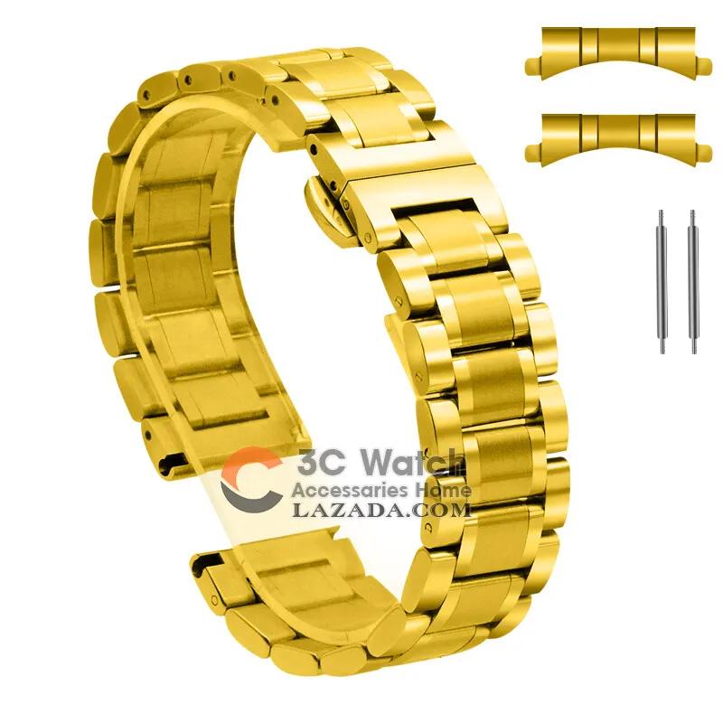 Uhrenarmband Edelstahlband Uhrenarmband Metallarmband 12mm 14mm 16mm 18mm 20mm 22mm 24mm Größe Breite Für Samsung Uhr Band