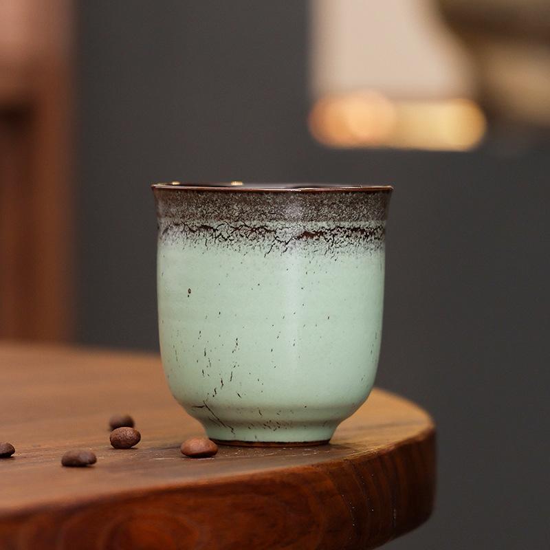 Kiln Coffee Cup Latte Latte Afternoon Tea High Value Cup Household Ceramic Cup