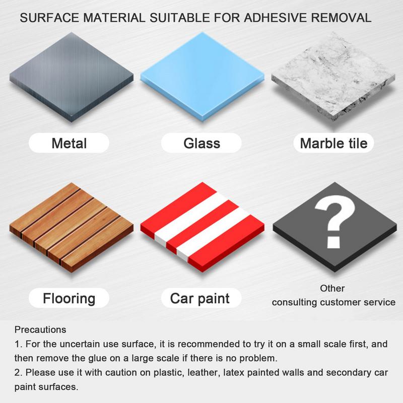 100ml Car Sticker Remover Kits Sticky Residue Removal Car Glass Label Cleaner Adhesive Glue Spray for Porcelain Ceramics Metal