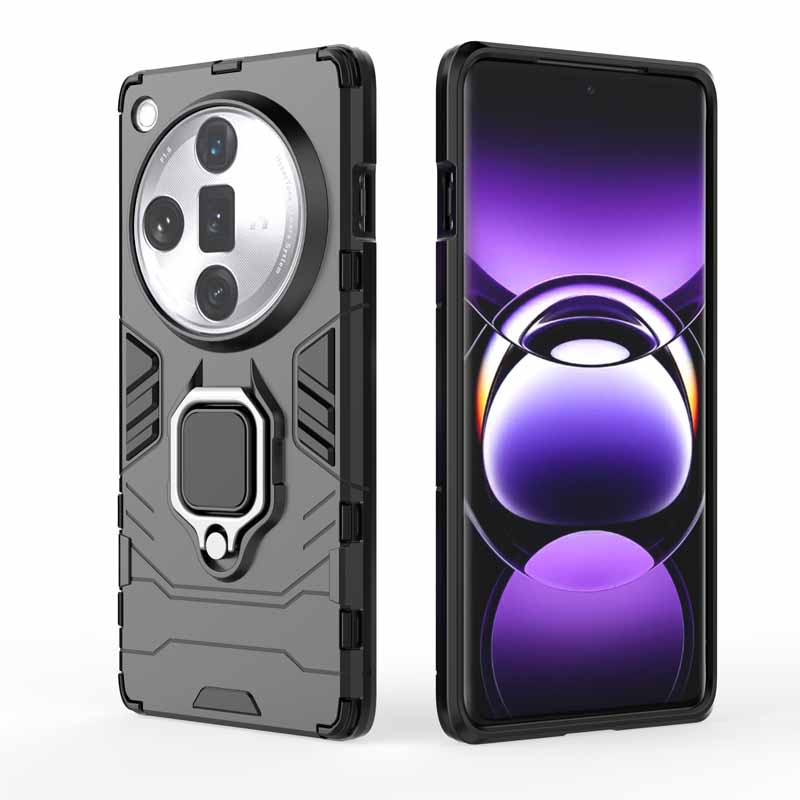 Shockproof Case For OPPO Find X7 Ultra X6 X5 Neo X3 Lite Armor Holder Back Coque for Realme 9 10 11 12 Pro Plus 4G Phone Cover