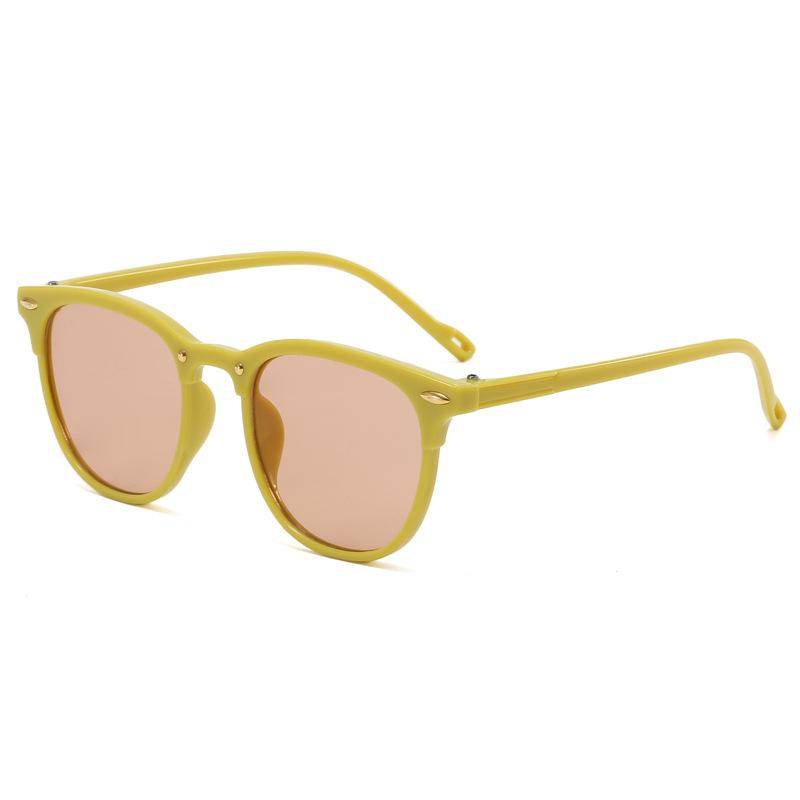 Small Square Children'S Sunglasses Baby Sunscreen Uv Protection Sunglasses Concave Glasses