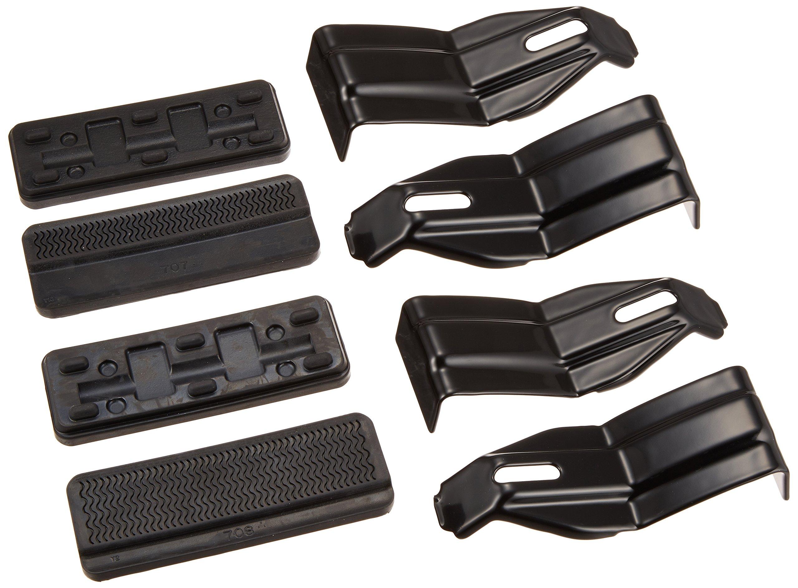 

Terzo Roof Carrier Set of for Mazda EH419 (by PIAA) Carrier/Base Holder, 4, Black, CX-3 DK5AW/DK5FW, чёрный