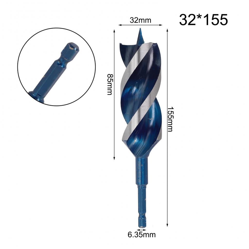 Auger Drill Bit High Carbon Steel Bit Woodworking Drill Bit Self-Tapping Design