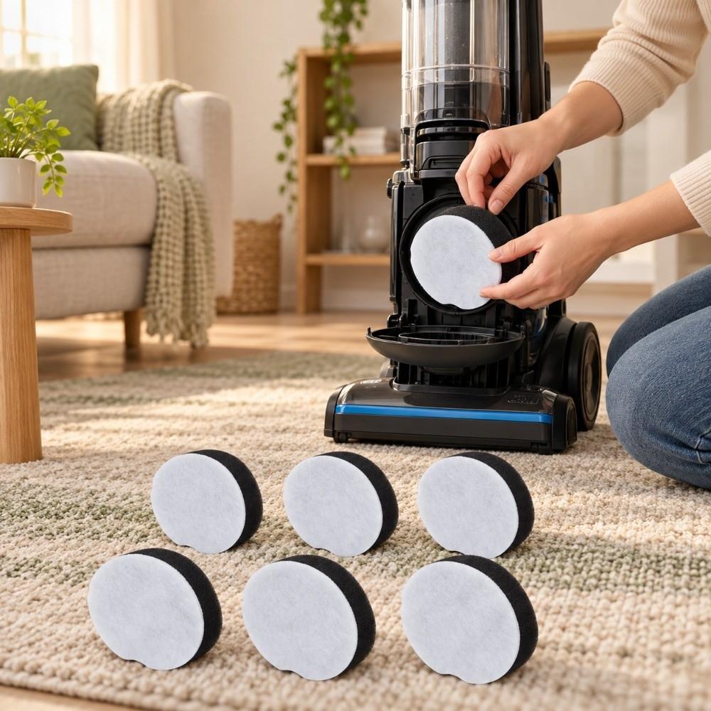 6PCS Replacement Filter Foam Filter for Bissell  Rowenta 1520/2112/2690 For Vacuum Cleaner
