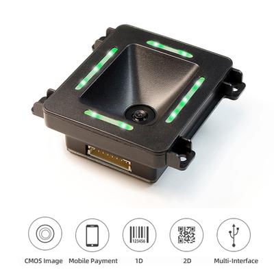 Integrovaný 1D 2D snímač čárových kódů Modul čtečky čárových kódů QR Skener RS232 Port Připojení Auto