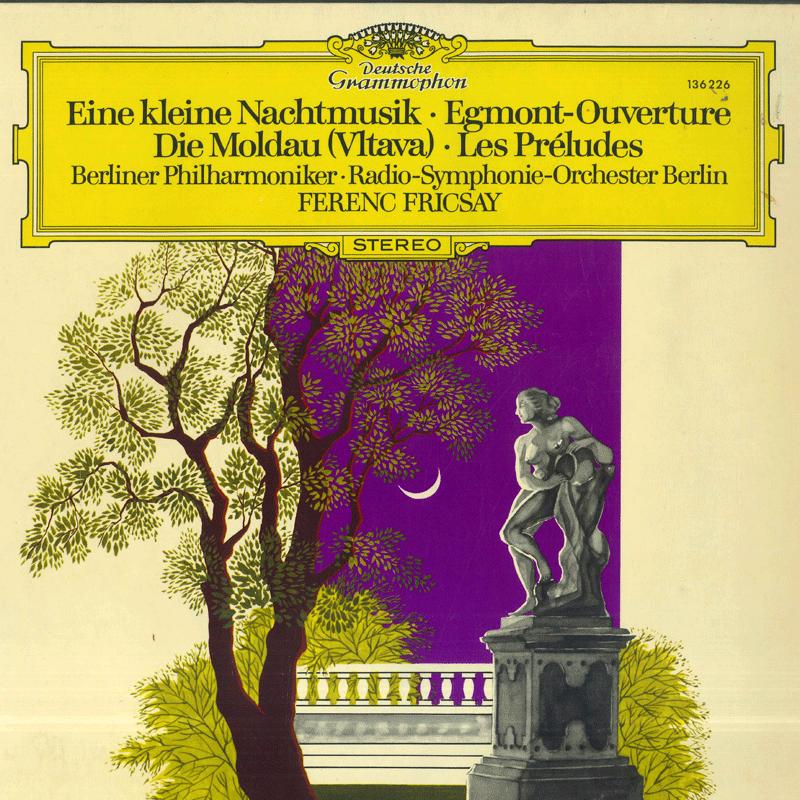 

LP Record FERENC FRICSAY BERLINER PHILHARMON Mozart Eine Kleine Nachtmusik Bee 136226 DEUTSCHE GRAMMO Germany Classical Used