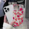 Ins Wind Graffiti Love Applies To Apple 17ProMax Matte Magnetic Mobile Phone Case iPhone16/15 Large Hole