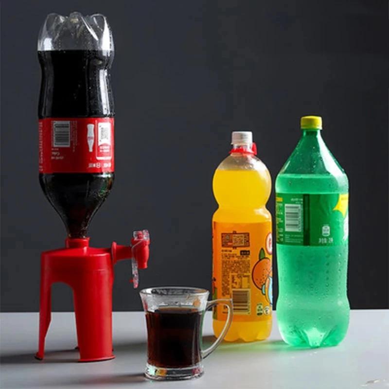 Hand Press Water Kettles Dispenser Coke Upside Down Drinking Dispense Carbonated Beverage Inverted Drinker Drinking Machine