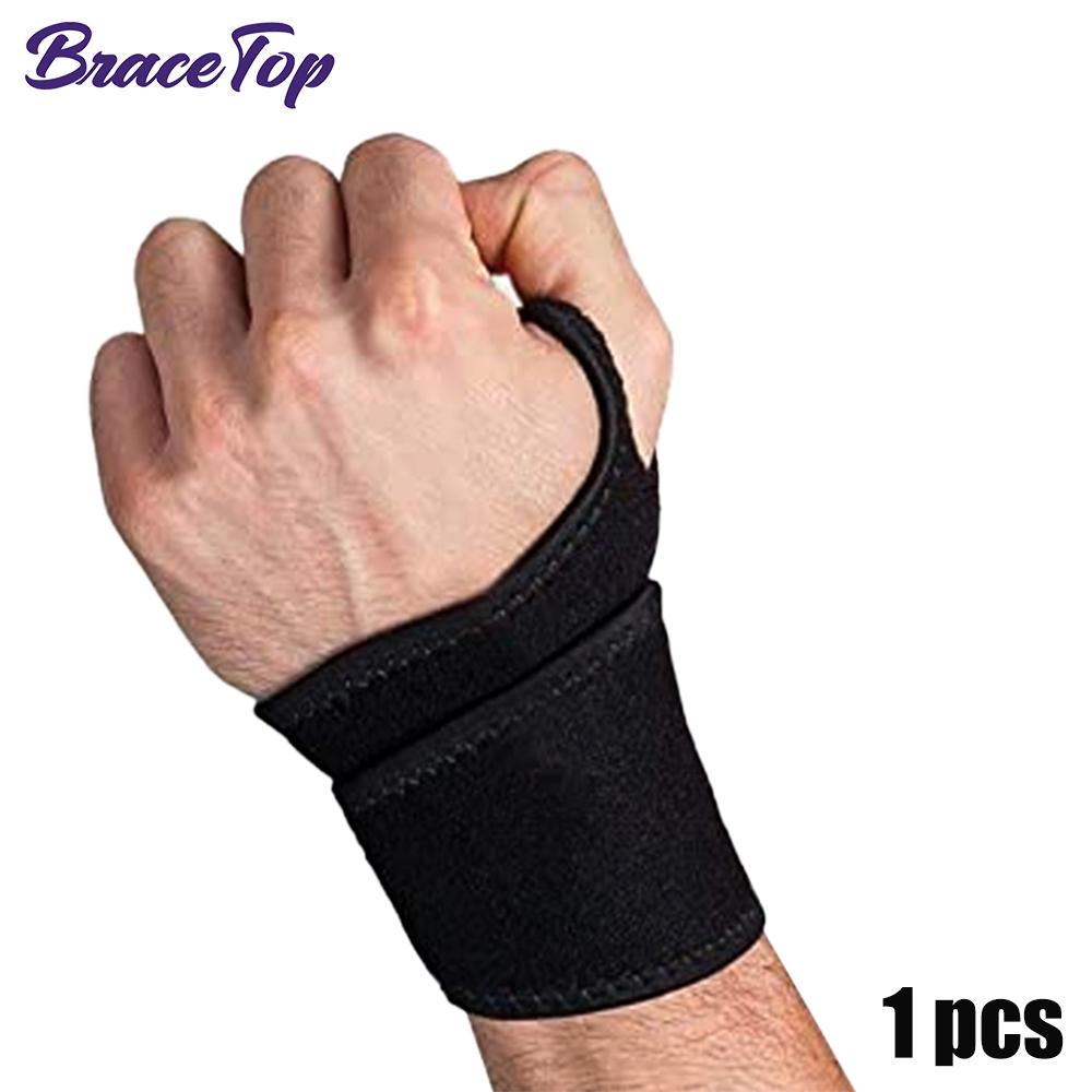 

Bracetop Carpal Tunnel Wrist Brace Adjustable Wrist Support Brace Wrist Compression Wrap With Pain Relief Arthritis Tendinitis
