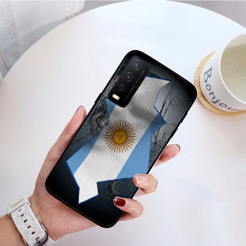 Argentina Brazil Chile Azerbaijan Buta Flag Phone Cover For Vivo Y31 Y30 Y33S Y11S Y12S Y17 Y20 Y21S Y1S Y53S Y15 Y91C V23 Cases