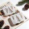Reusable Christmas Tree Silicone Mold Food Grade Mousse Mold Chocolate Muffin Mold  Baking Decor