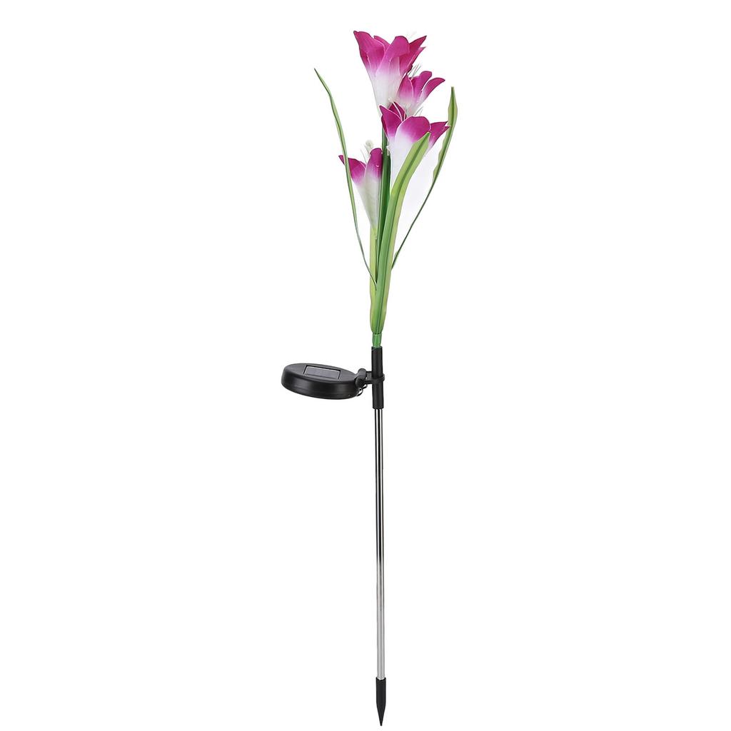Solar Powered Flower Lights Waterproof Outdoor Solar Garden Stake Lights for Garden Patio Backyard
