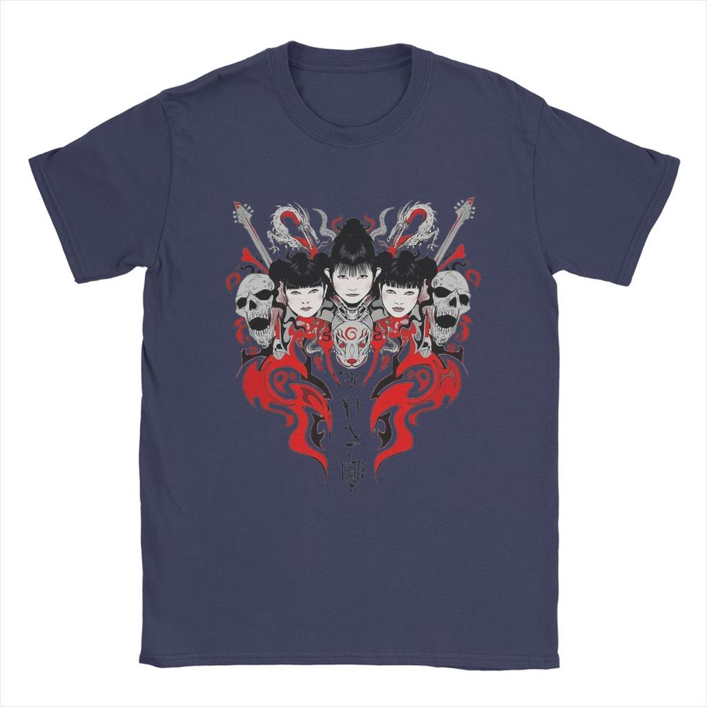 Men's Band Babymetal T Shirt Pure Cotton Clothes Vintage Short Sleeve Round Collar Tee Shirt Party T-Shirts
