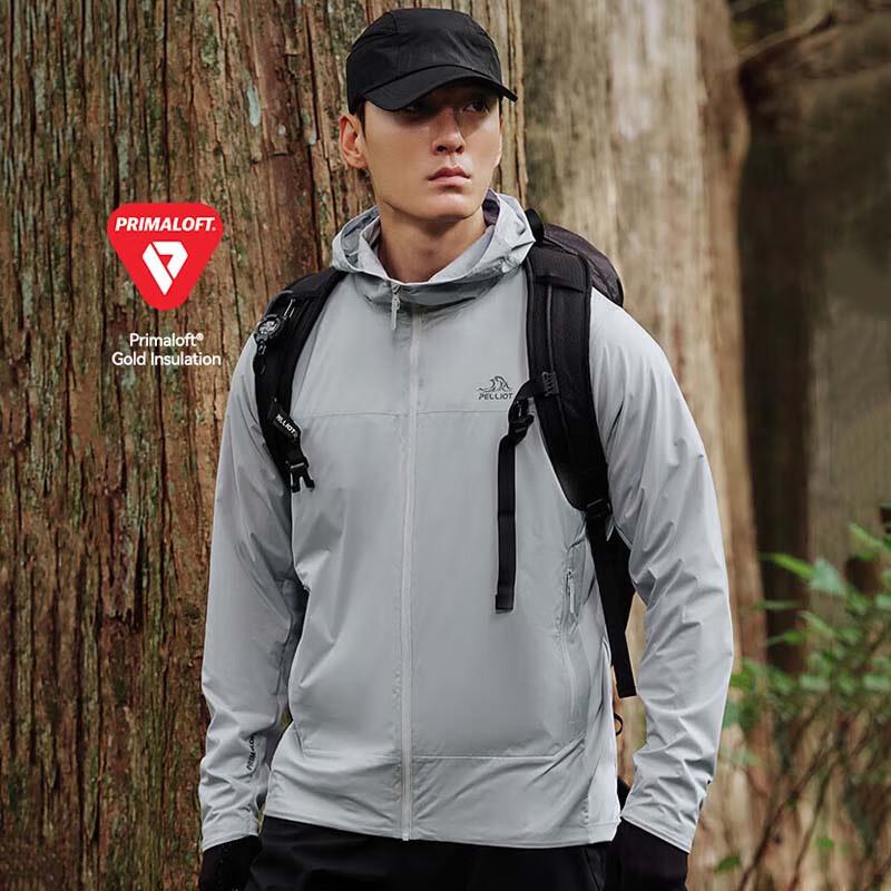 PELLIOT Men's Gold Label P-Cotton Insulated Hiking Jacket