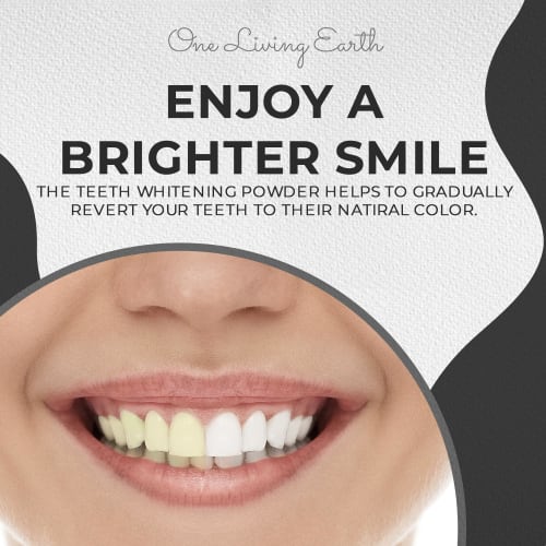 Black Pearl Activated Charcoal Teeth Whitening - Organic & All Natural - Remineralizing Tooth Powder - Anti-Bacterial - Made In USA - 2 oz.