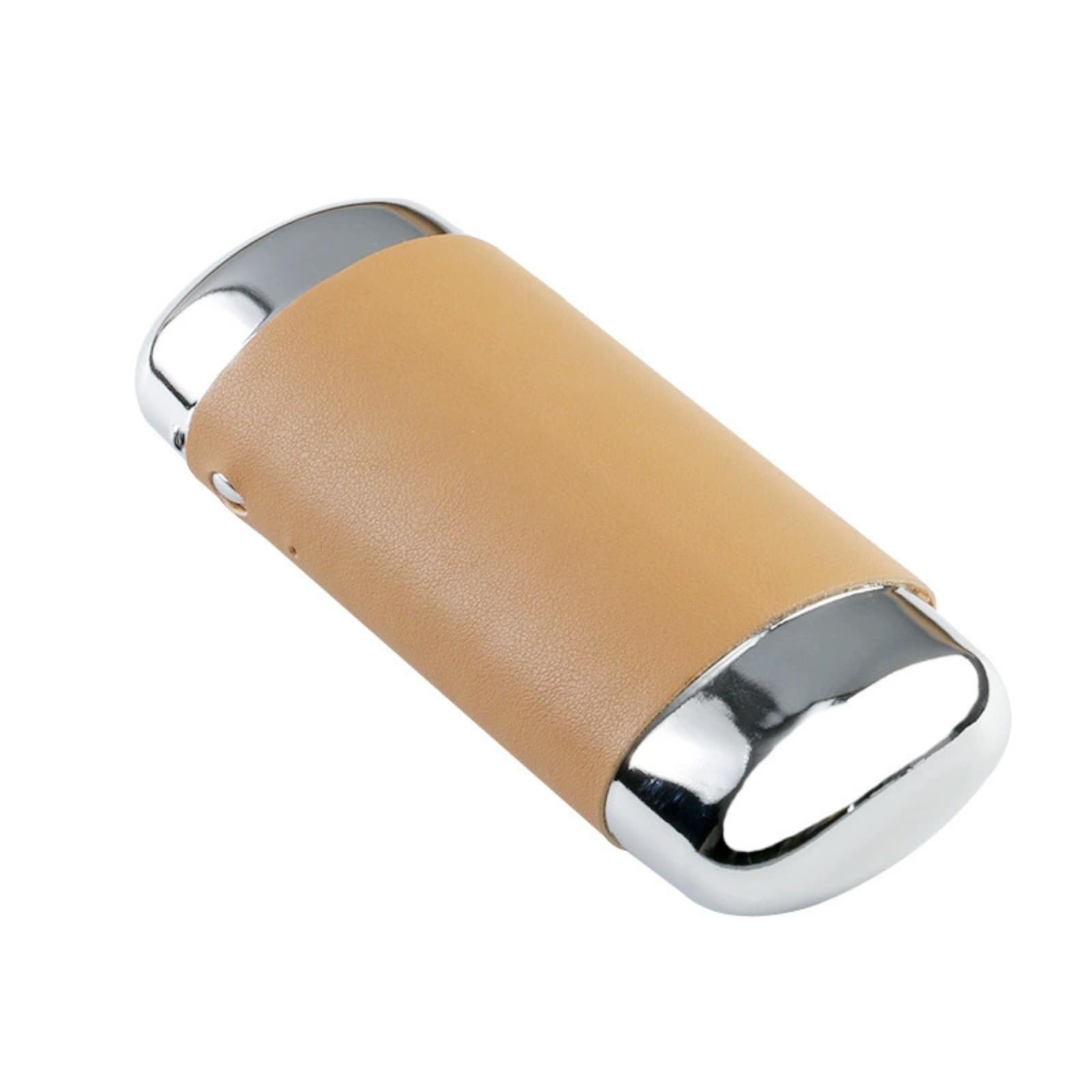 

SELECOCO Жесткие очки Алюминий Кожа и Стильный чехол, Вертикальный, Открытие/Закрытие одним касанием, и Внешний вид, Тонкий, Легкий, Прочный, Компактный, (бежевый) бежевый