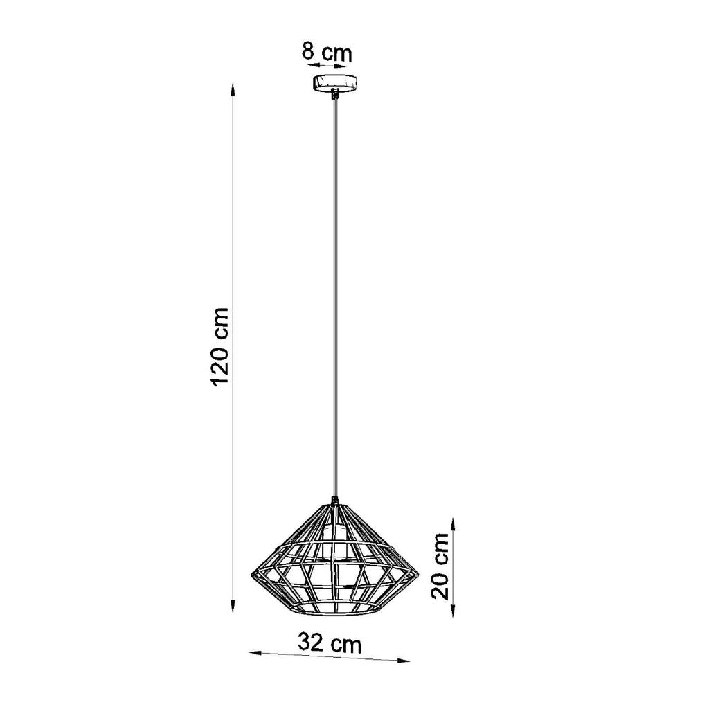 Lampa Wisząca Marcho 1 E27 Biały Lumilo 02.219.93
