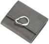 Altro Rose Gray Tri-fold Wallet for Women, Slim, Compact, Foldable, Easy To Use, Genuine Leather Look, Simple Design, Includes Coin Purse, Mini,