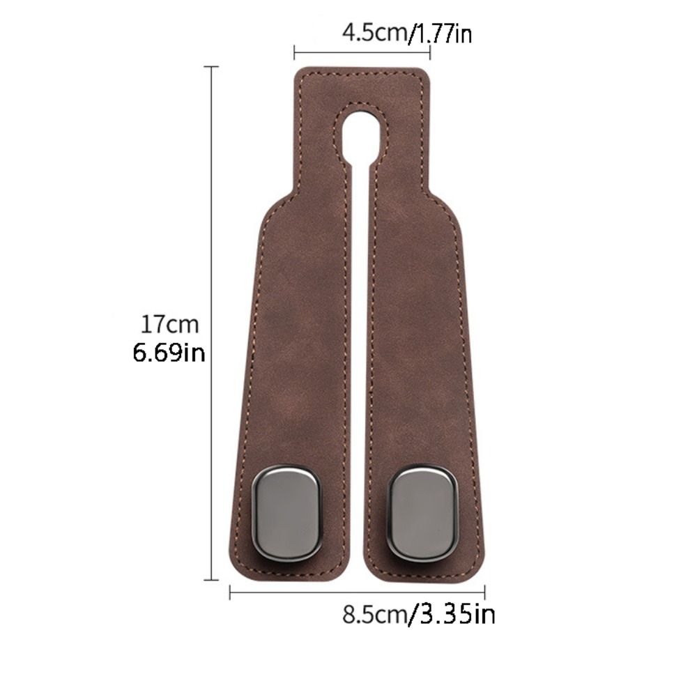 1/2Pcs Double Hook Vehicle Interior Holder High End Car Rear Front Seat Hanger  Mercedes