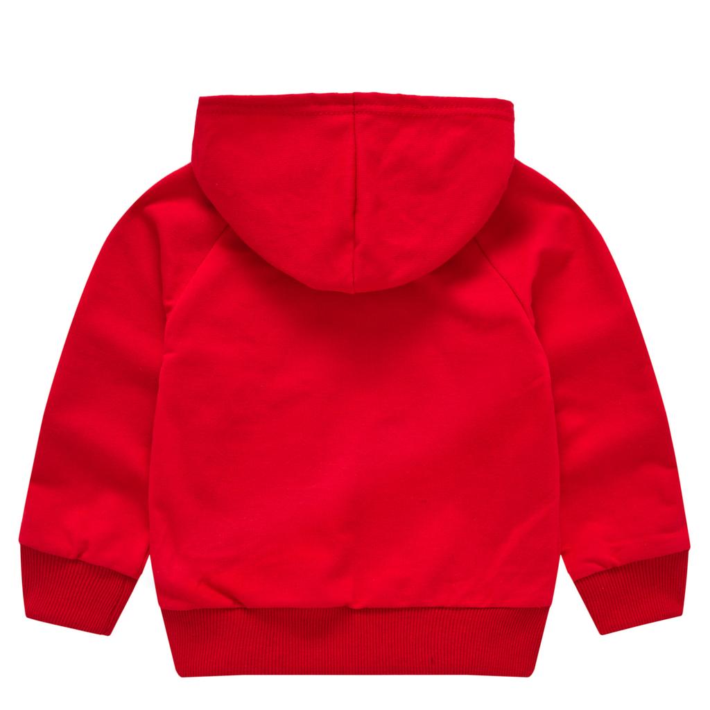 Vánoce Nový rok kreslené jaro a podzim Dětský svetr s kapucí s potiskem pro chlapce a dívky ležérní topy s mikinou