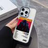 The Weeknd Minimalist Poster Phone Case For iPhone 17 Air 16 E 15 14 13 12 11 Pro Max Plus SE 2020 2022 Transparent Soft Cover