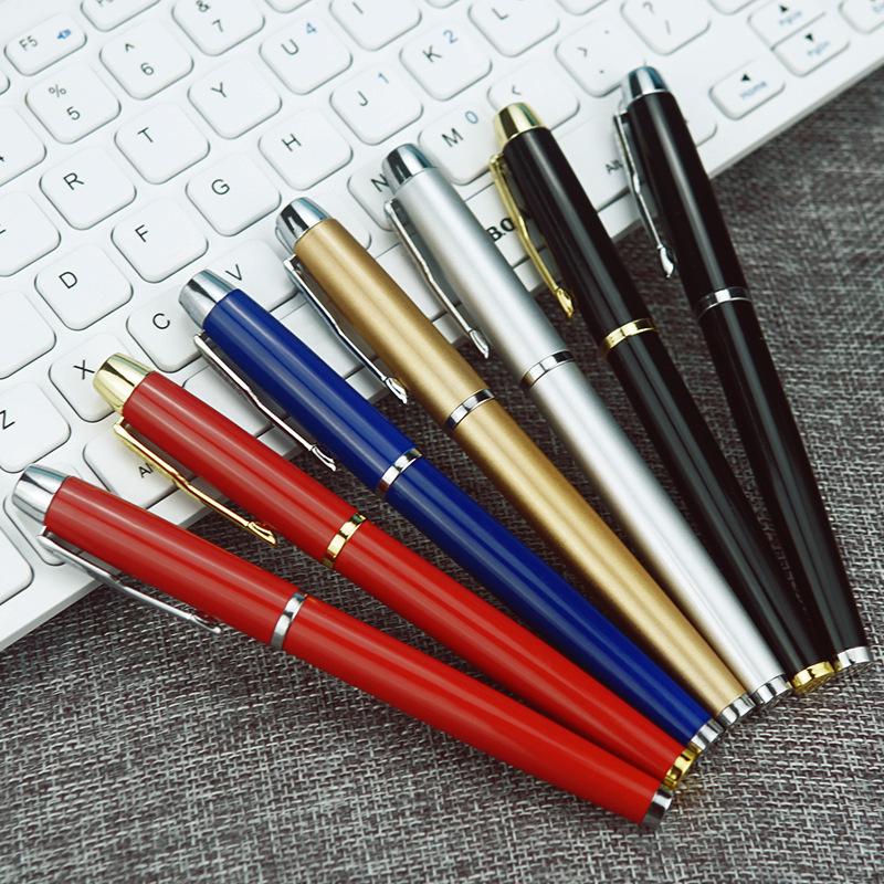 Elegant Custom Logo Pearl Ballpoint Pen - Gift & Advertising Metal Gel Pen