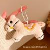 Creative New Year Horse Plush Keychain – Cute Cartoon Doll Student Bag Charm Souvenir