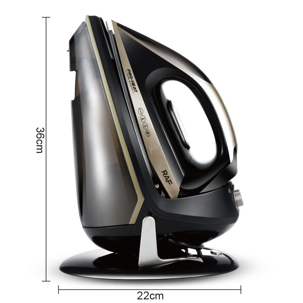 European Standard Pressure Steam 2200w Electric Iron Vertical Steam Iron Ceramic Baseplate R.1356