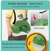 T-Rex Dinosaur Head Toy Storage & Backpack Play Set for Kids