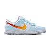 Nike Dunk Verschleißfest Und Leicht Niedrig geschnittene Skateboard Schuhe Unisex Blau Orange DD1391-103(Team558-)