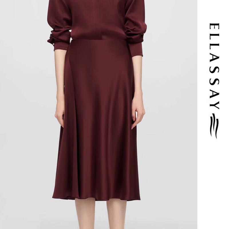 

ELLASSAY Women s Elegant Mermaid Midi Skirt L