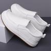 Fashion Spring Summer Men's Loafers Soft Casual Leather Male Slip On Flats Fashion Versatile Male Driving Shoes Moccasins Walking Shoes