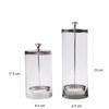 Bocal Stérilisateur de Barbier Réservoir de Stérilisation pour Peignes Nettoyage Verre Spa Extensions de Cils Outil pour Ongles Désinfection Désinfectant de Barbier