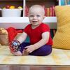 Mickey Mouse O-Ball Rattle Soft Toy for Infants Easy Grip Design Colorful Fun