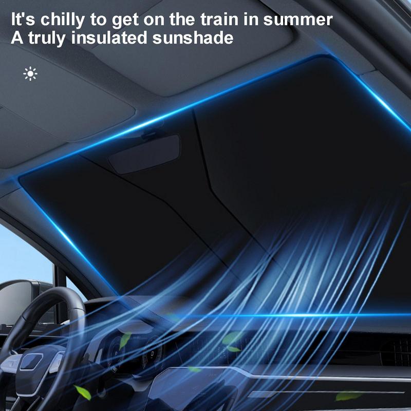 Car Windshield Sun Shade Umbrella Auto Front Window Sun Shade Protector Parasol Heat-proof Sun Protection Folding Sunshade