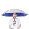 Threefold Umbrella Hat  Umbrella, Summer Rain And Outdoor Fishing Umbrella Hat Head-mounted Umbrella Hat