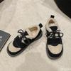 Autumn winter new women's casual cotton shoes retro  lace up cold resistant warm simple comfortable women's shoes