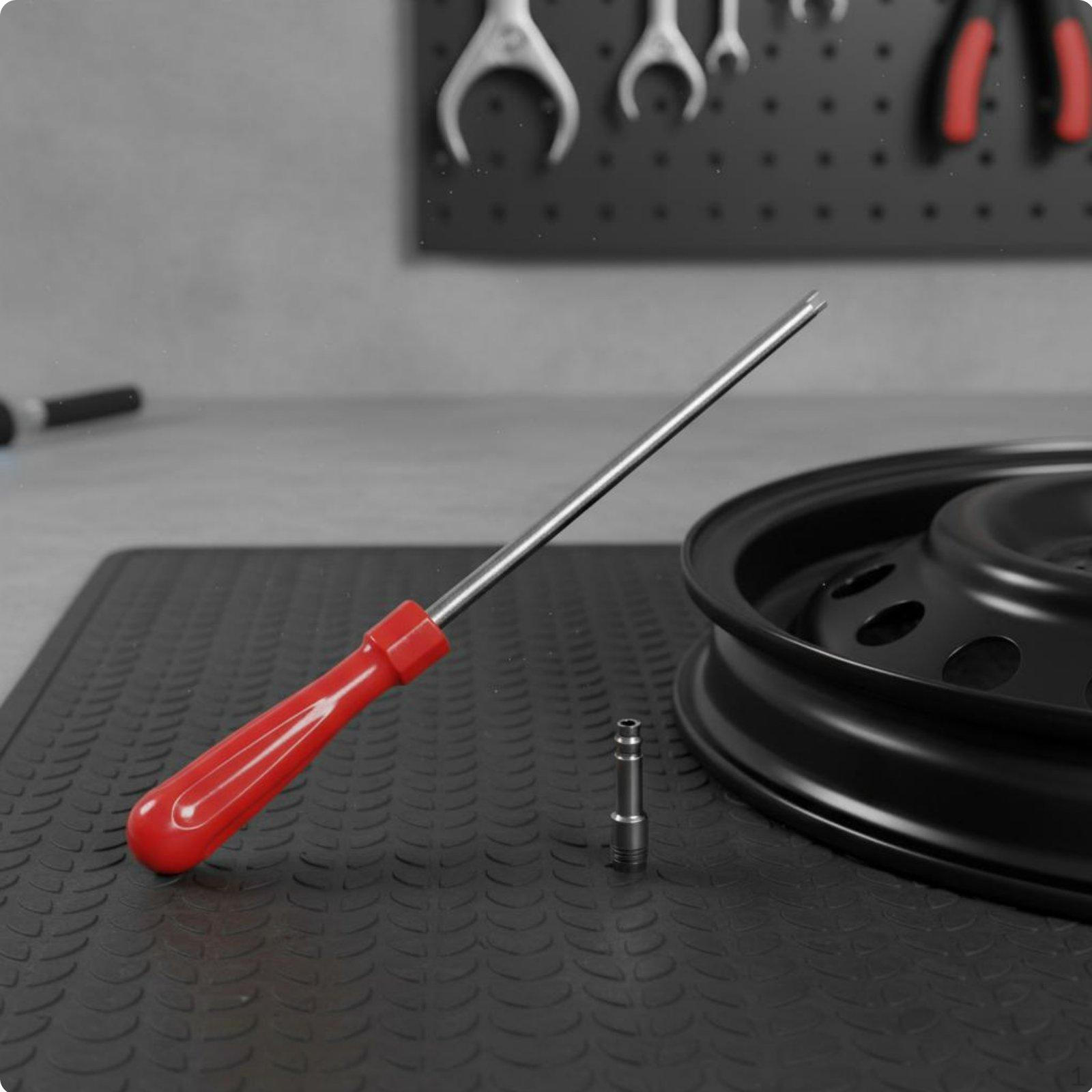 Valve Core Removal Tool Portable Tire Wrench Easy to Use for Mechanics, DIY Enthusiasts,