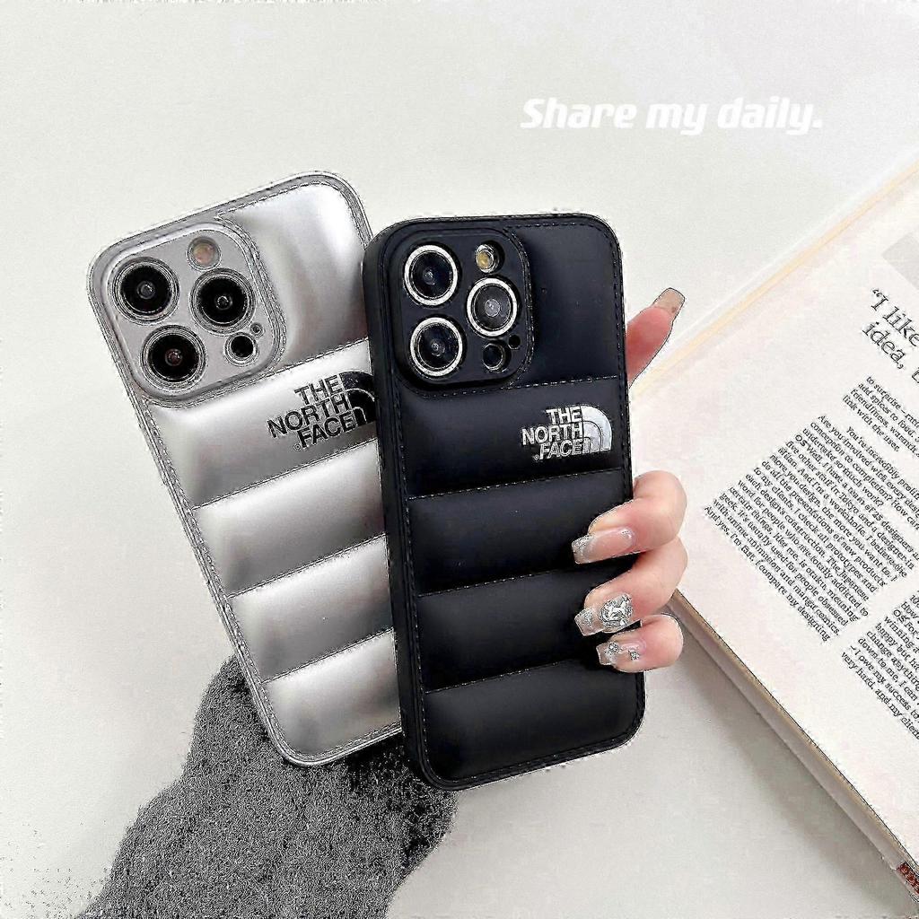Down jacket series compatible with Apple 16Pro mobile phone case anti-fall_uisad