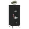 Sideboard Black 34.5 X 34 X 90 Cm Particleboard