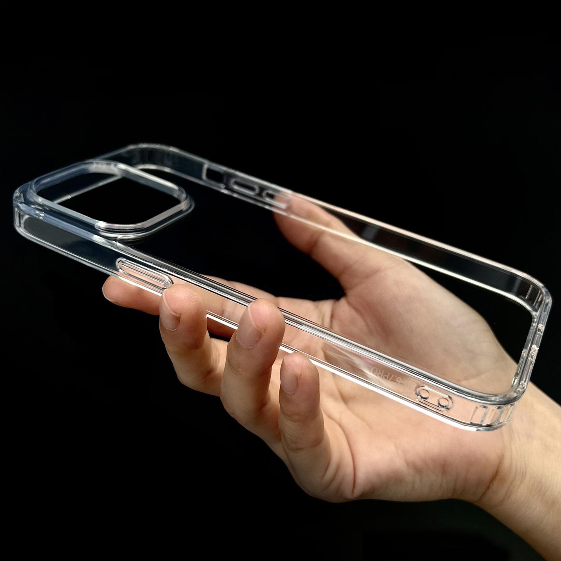 

Transparent Magnetic Case for iPhone 15/16 Pro Max - Strong Protection Apple 15 Pro